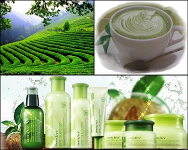 Produkte aus Grünem Tee
